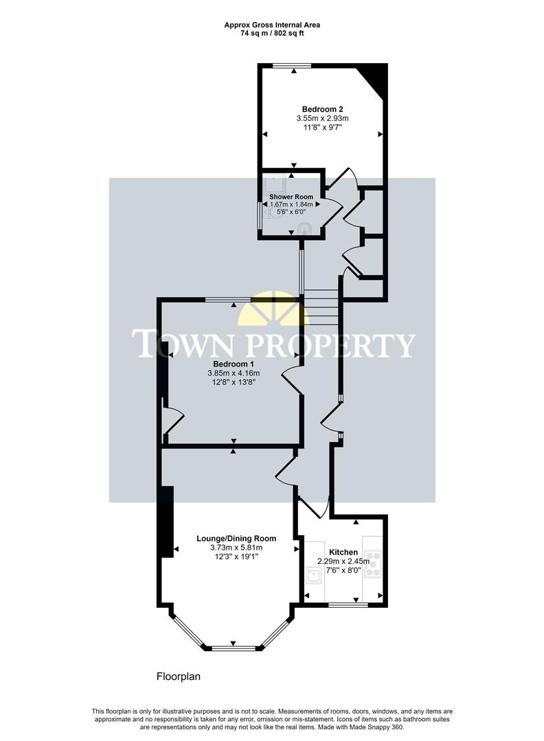 Property Details for Wilmington Square Eastbourne BN21 4EA Town
